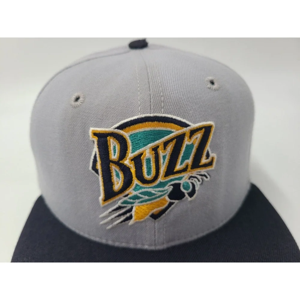 Vintage Salt Lake City Buzz New Era 59Fifty‎ Pro Model Fitted 6 5/8 Hat Cap MiLB